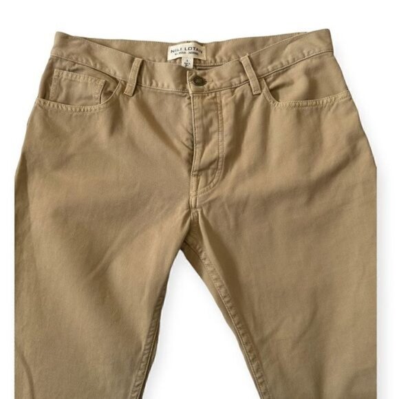 Nili Lotan Boyfriend Pants ,  size 6, Desert Sand, Tan , New with Tags - Picture 6 of 16